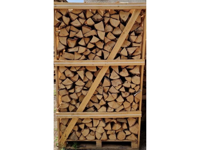 Kist brandhout DROOG  BERK 30 cm ( 2 M3)  + GRATIS LEVERING IN VLAANDEREN 