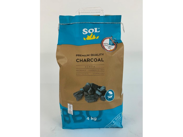 SOL Premium houtskool 4 kg - FSC