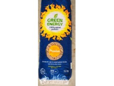Pallet Green Energy Premium pellets 100% naaldhout - 65 zakken van 15 kg - incl 25€ waarborg europallet 
