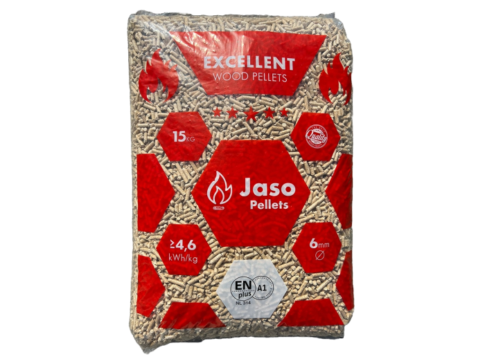 Pallet Jaso pellets  1050 kg - GRATIS LEVERING 