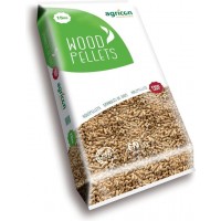 Pallet Agricon excellent pellets 100% naaldhout - 66 zakken van 15 kg - incl 25€ waarborg europallet 